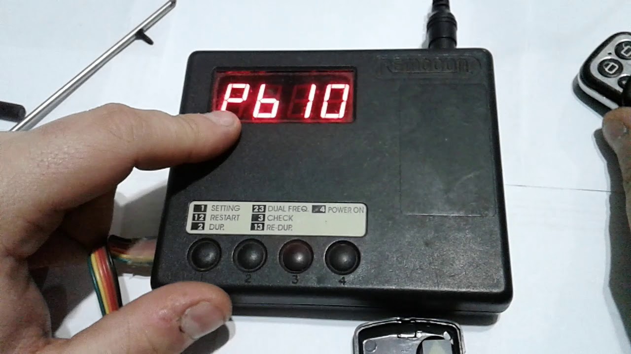 Copiar remoto remocom rmc-552b con la maquina rmc-888