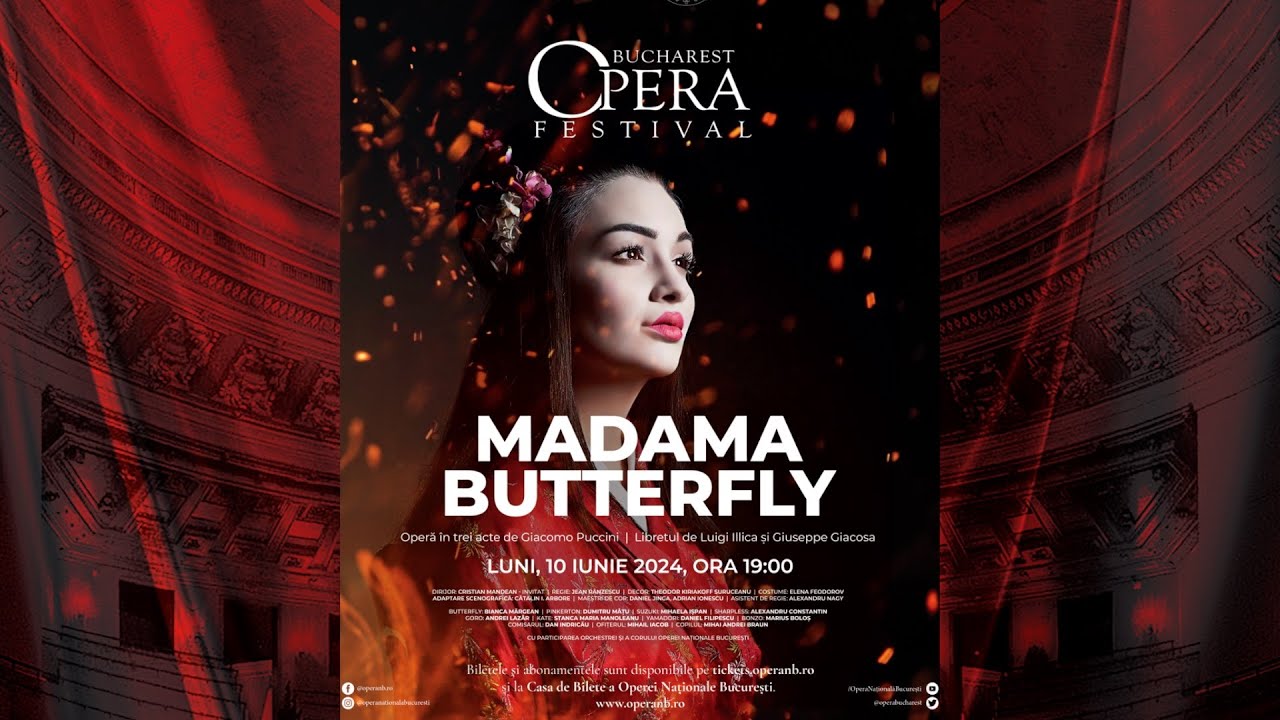 Jurnal de Festival - Ziua 4 - Bucharest Opera Festival 2024 – Madama Butterfly – Opera București