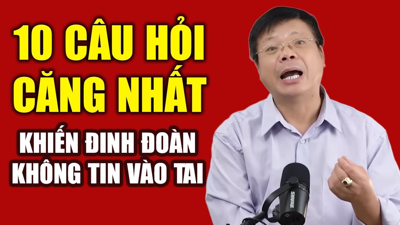 10 Câu Hỏi Căng Nhất Khiến Đinh Đoàn Không Tin Vào Tai Mình!| Đinh Đoàn Tư Vấn Chuyện Thầm Kín
