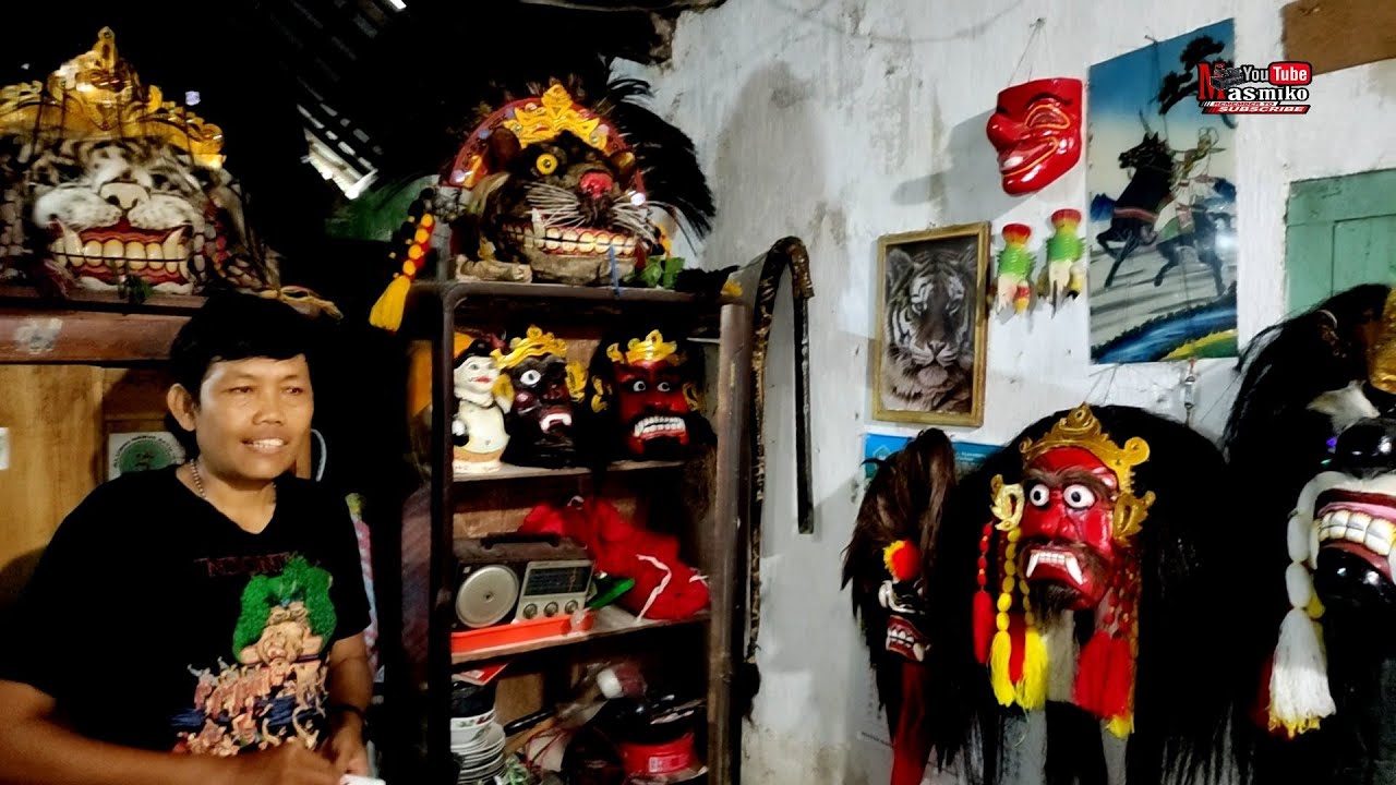 Grebek markas Gembong Anom//Grub Barongan Pati & Koleksi nya Yg Mistis😱
