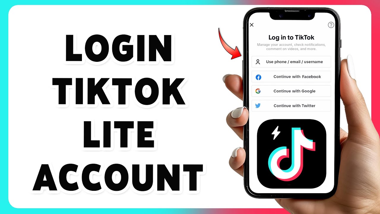 How To Login TikTok Lite Account 2025 | Sign In TikTok Lite App