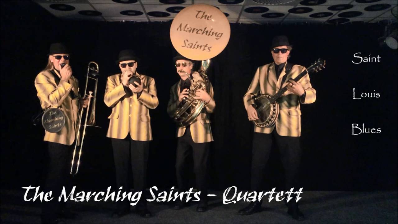 The Marching Saints   Quartett mit  Saint Louis Blues, Livemitschnitt in Rostock