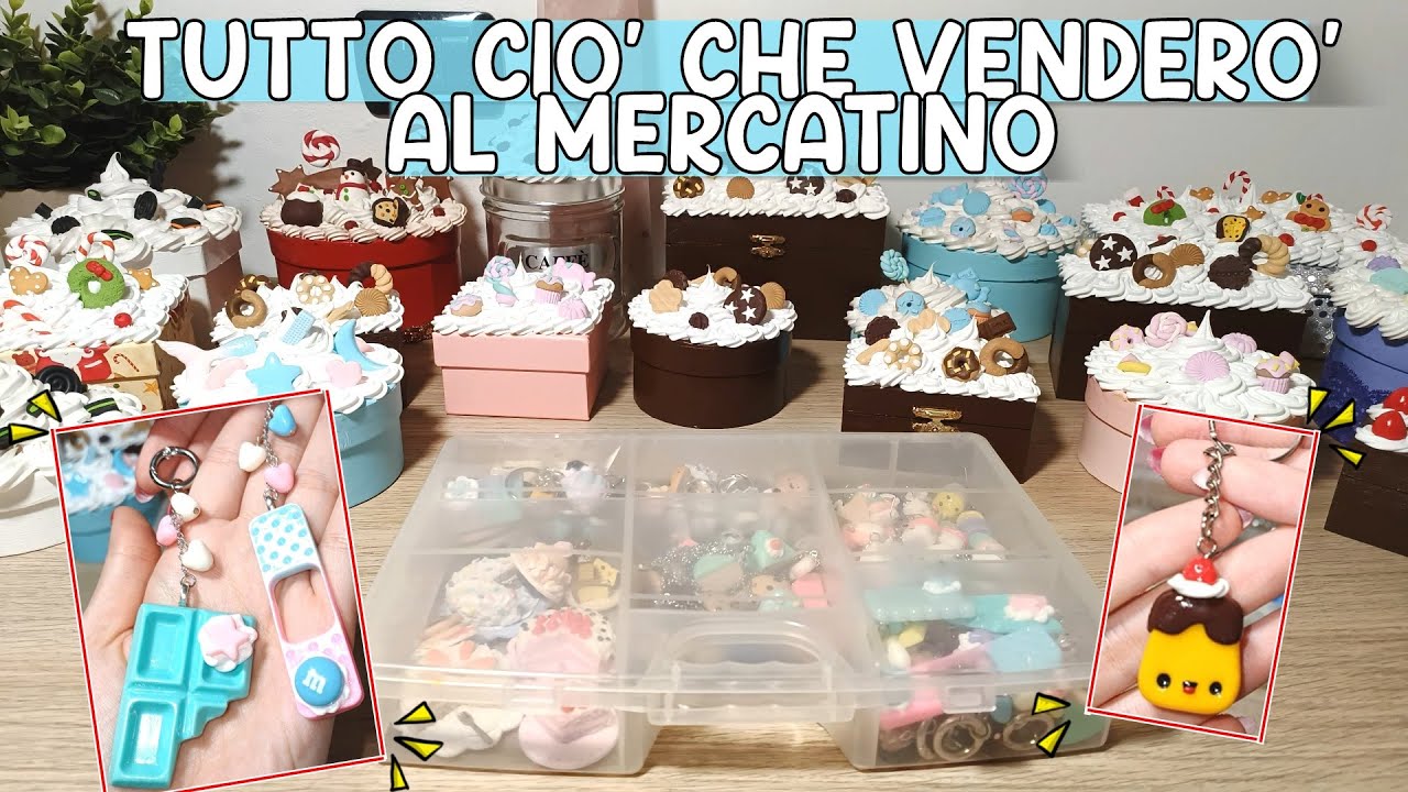 TUTTO ciò che porterò al Mercatino di Sabato 💝