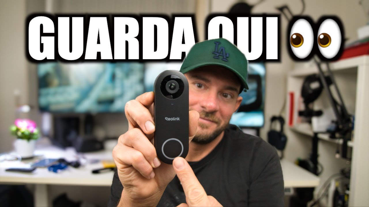 Questo campanello sta SPIANDO casa mia!?! 😱 ( Reolink video Doorbell )