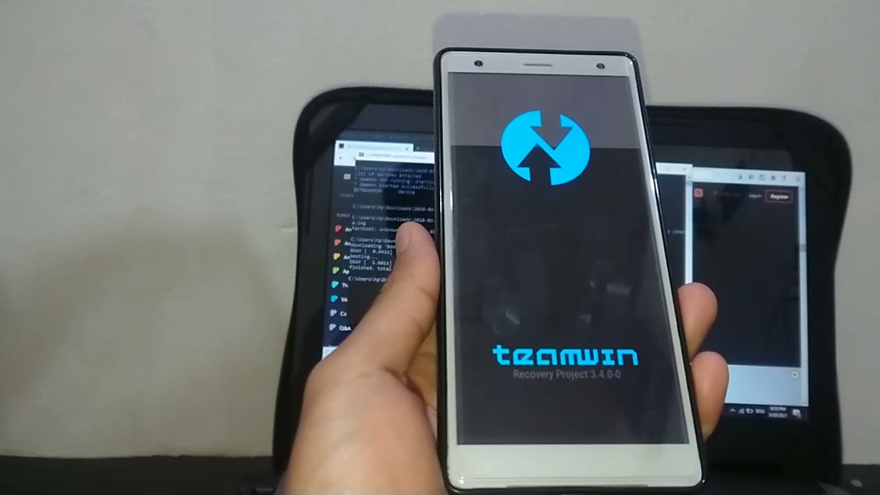 Instal TWRP SONY XPERIA XZ2 versi AU