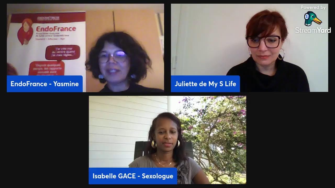Endométriose & Sexualité : table ronde avec Juliette Mauro et Isabelle Gace