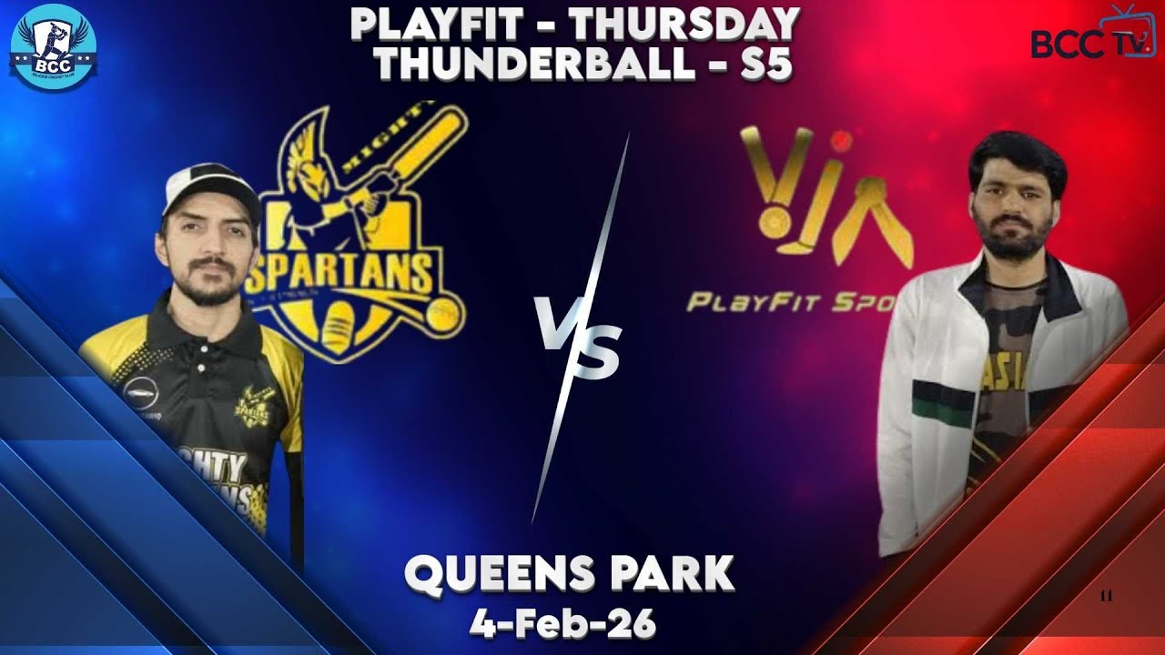 04-Feb-26 Mighty Spartans CC vs PlayFit Pro {Highlights}