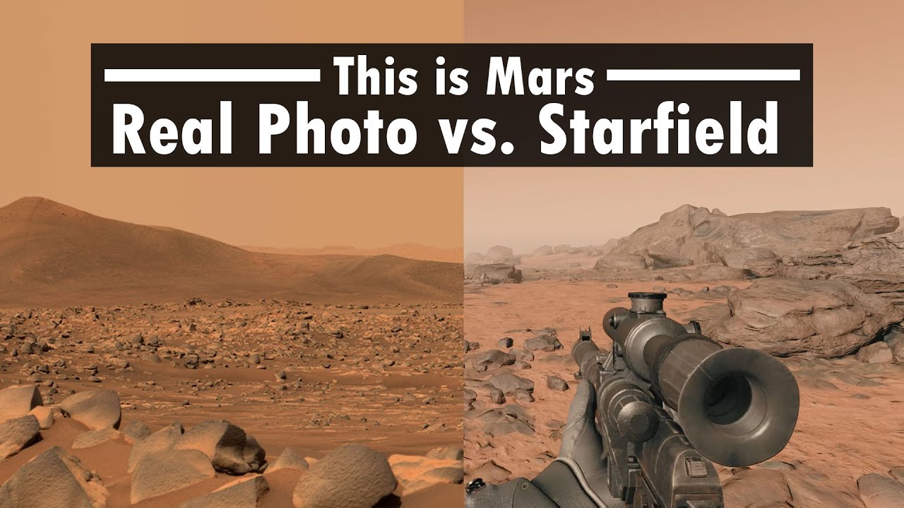 Starfield Planets compared to their Real Life Counterparts