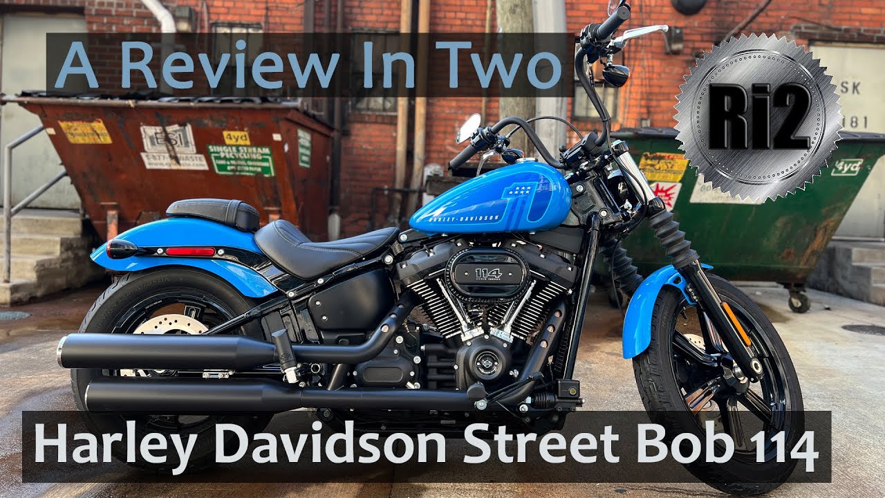 Two-minute Review of the Harley Davidson Street Bob 114