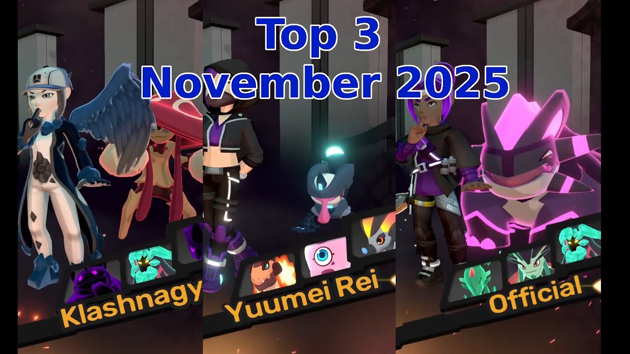 THE TOP 3 - Temtem PVP Ladder - 16.11.2025