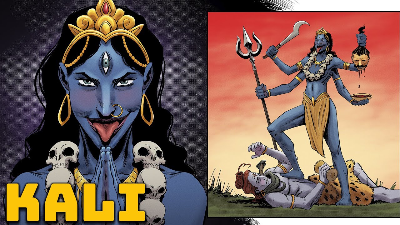 Kali - La Poderosa Diosa Hindú de la Destrucción - Mitología Hindú
