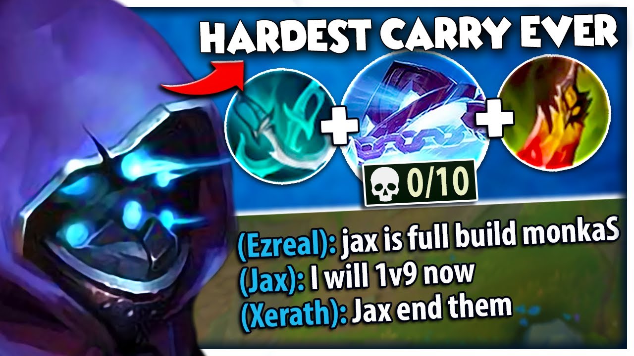 THIS build makes it IMPOSSIBLE to LOSE on JAX...even with an INTING Xerath