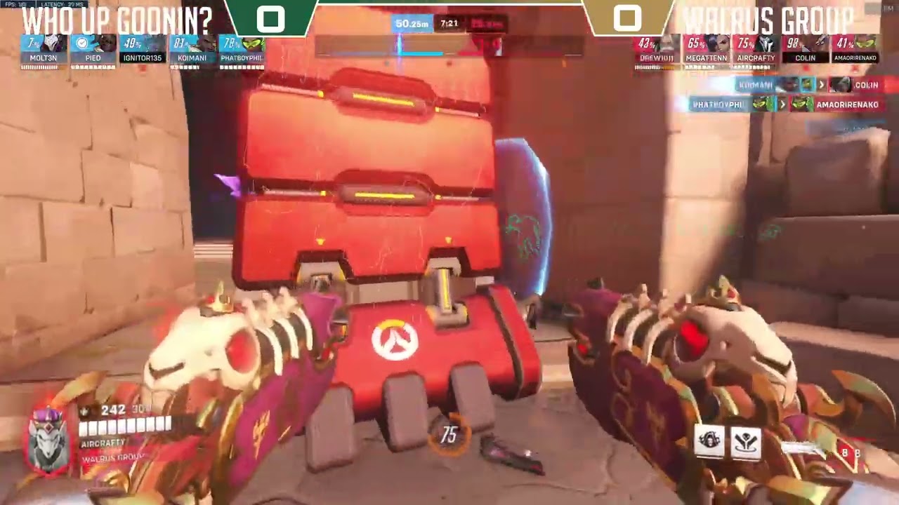 SLOverwatch Spring Showdown | Semifinals | Who Up Goonin? vs Walrus Group