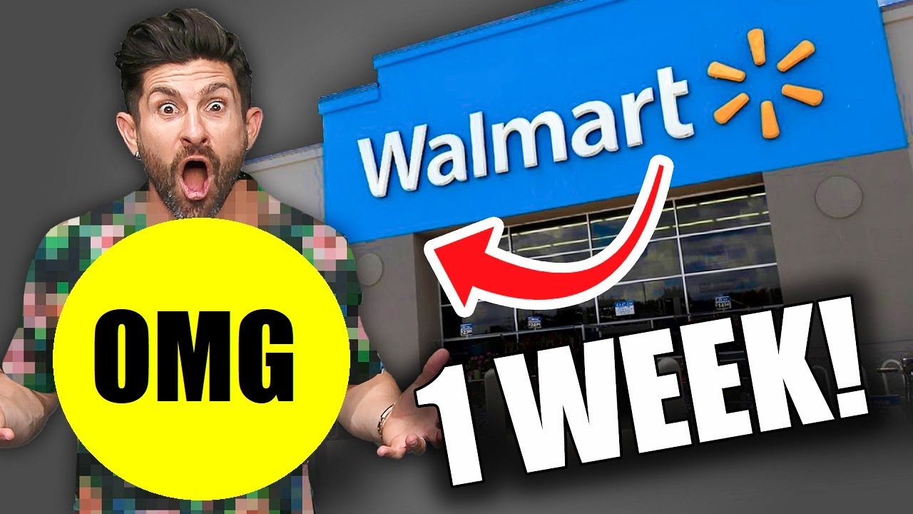 Я носила одежду из Walmart каждый день в течение недели! (Я была в шоке)