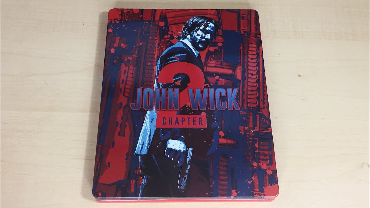 John Wick: Chapter 2 - Best Buy Exclusive Blu-ray SteelBook Unboxing