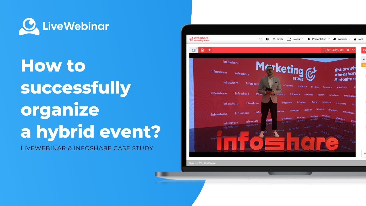 How to successfully organize a hybrid event? | @LiveWebinar x @infoshare