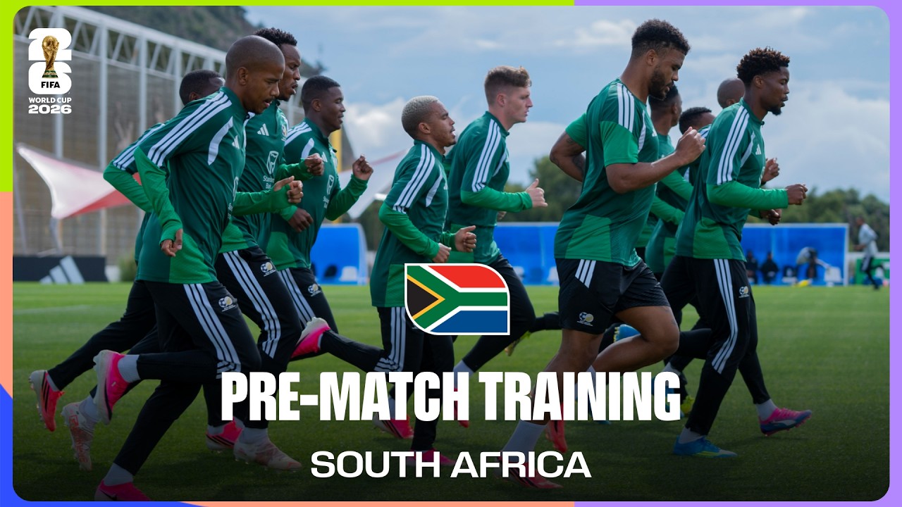 South Africa Train Before Mexico
