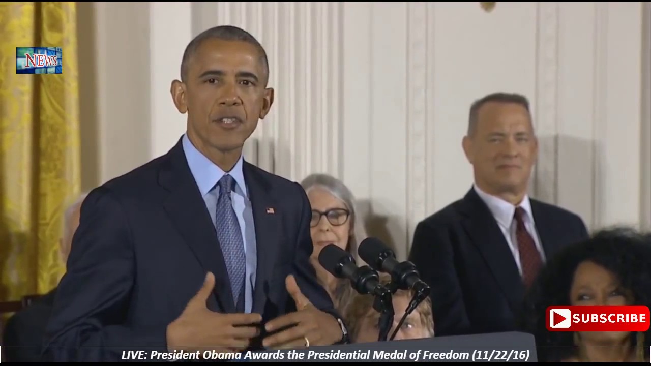 FULL: President Obama Awards the Presidential Medal of Freedom (11/22/16)