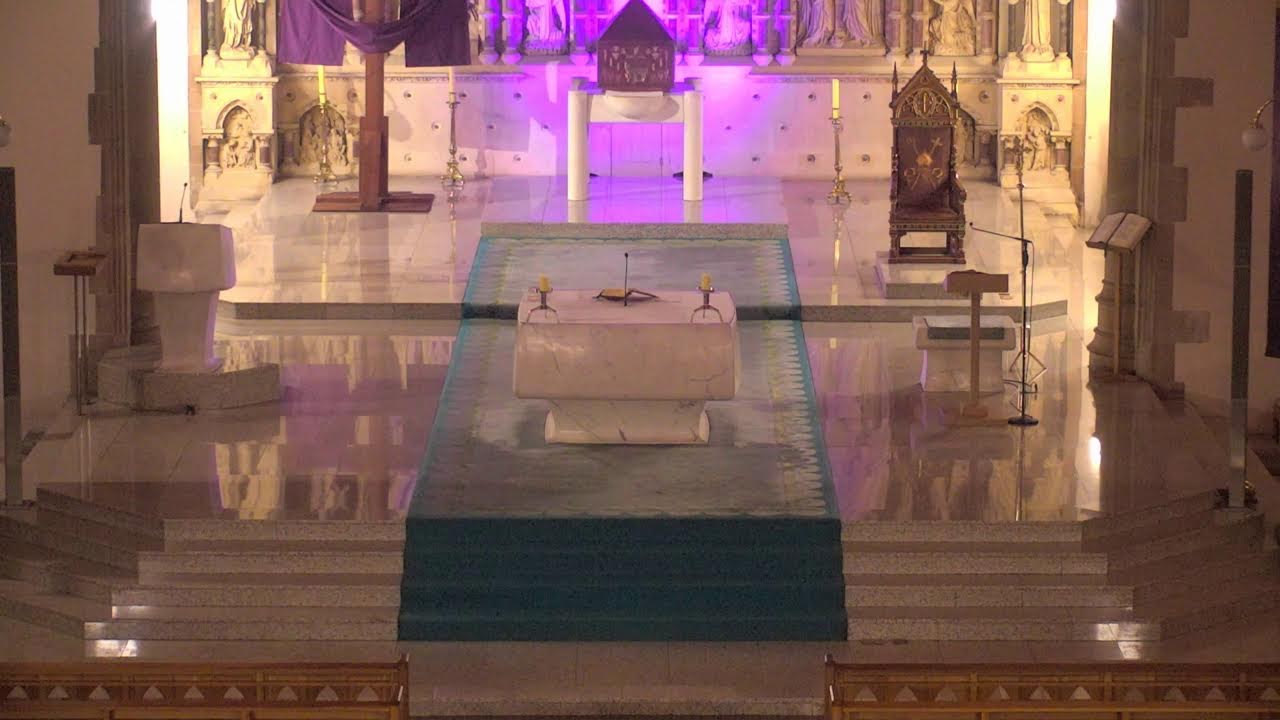 19:30pm - Mass followed by Rosary & Night Prayer from St. Eugene's Cathedral, Derry