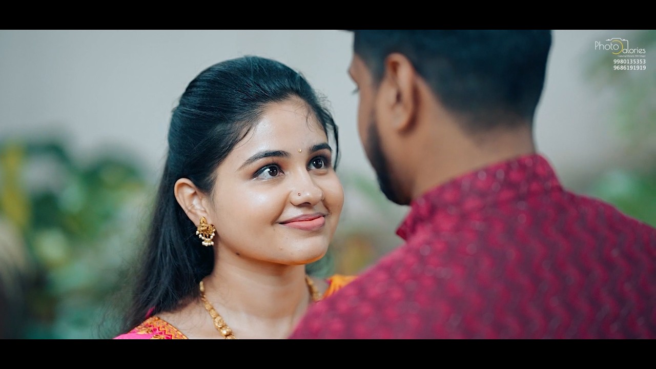 ENGAGEMENT | CINEMATIC VIDEO | LIKITH & VARSHA | PHOTO CALORIES |BHARATHAM STUDIO