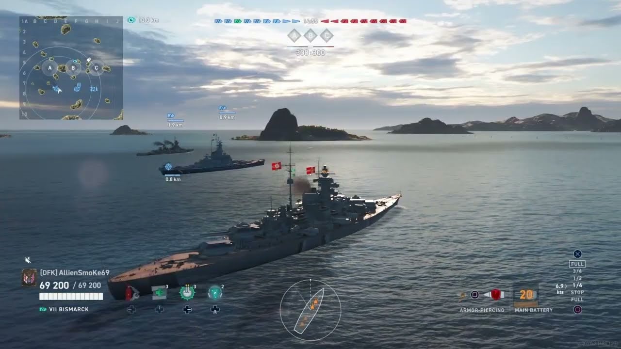 This day 1939 the Bismarck was launched,so here she is.