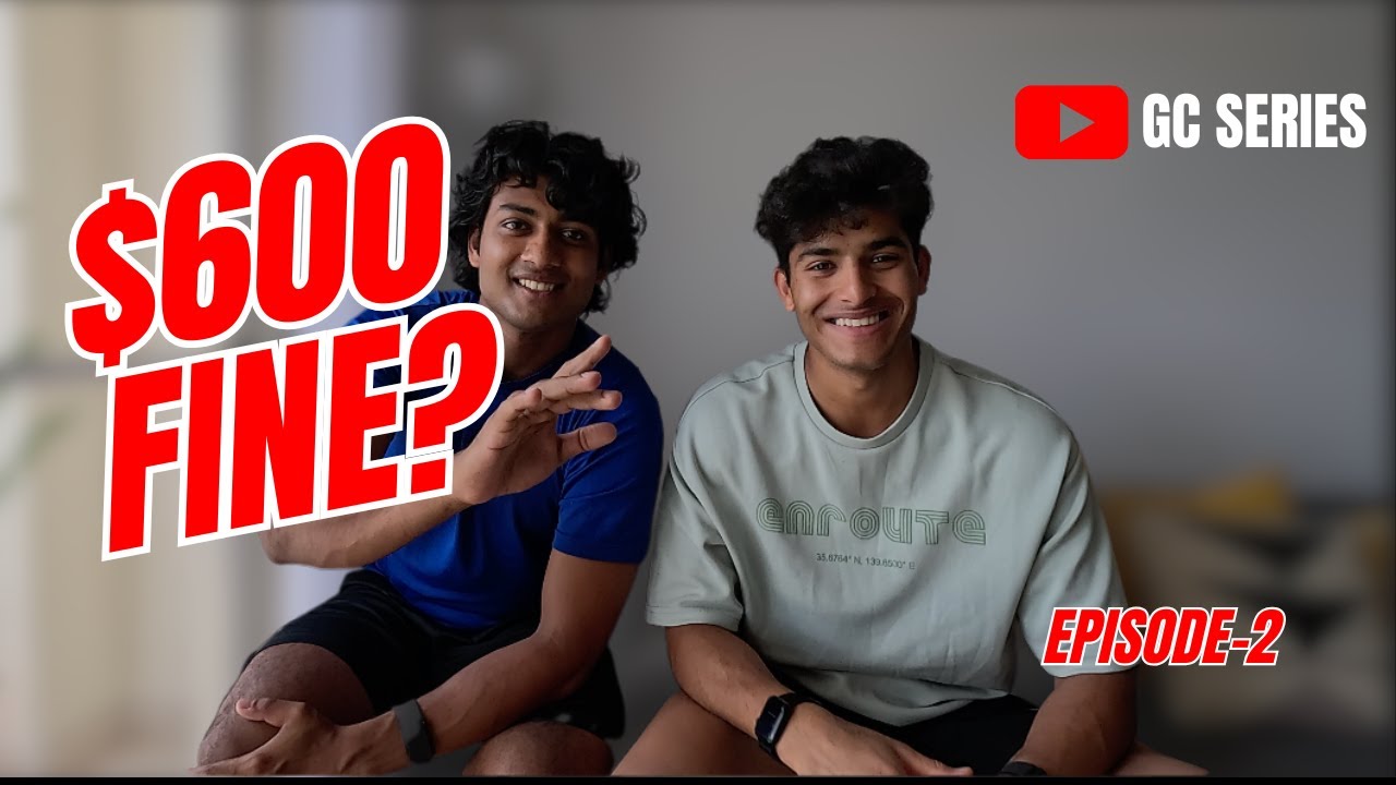 GOLD COAST FAIL: COPPED A $600 FINE!