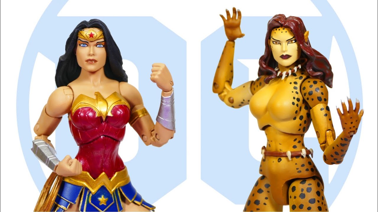 DC Essentials Wonder Woman and Cheetah Action Figure Review