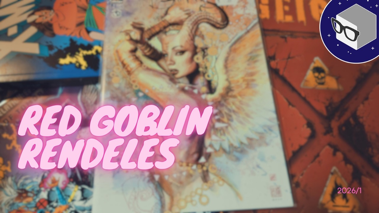2026 első Comic Haul! Star Trek, X-Men, Geiger | Red Goblin Unboxing