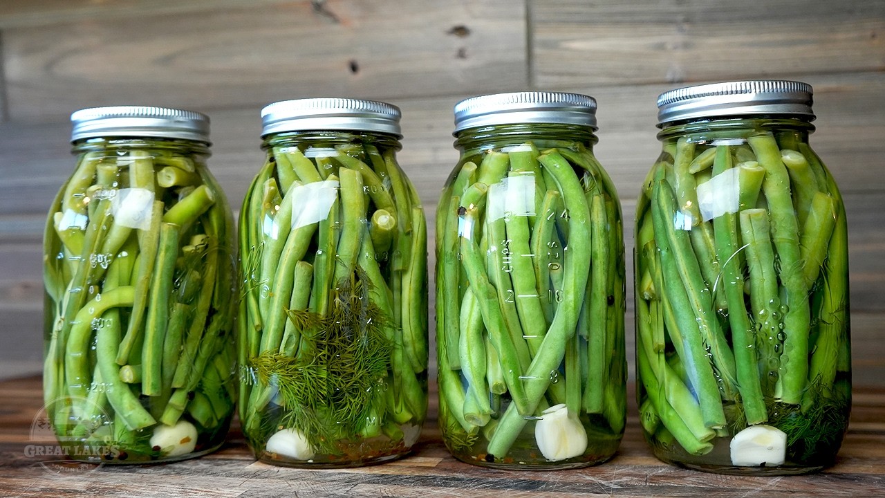 Canning Pickled Green Beans Recipe - How to Make the Crunchiest Dilly Beans