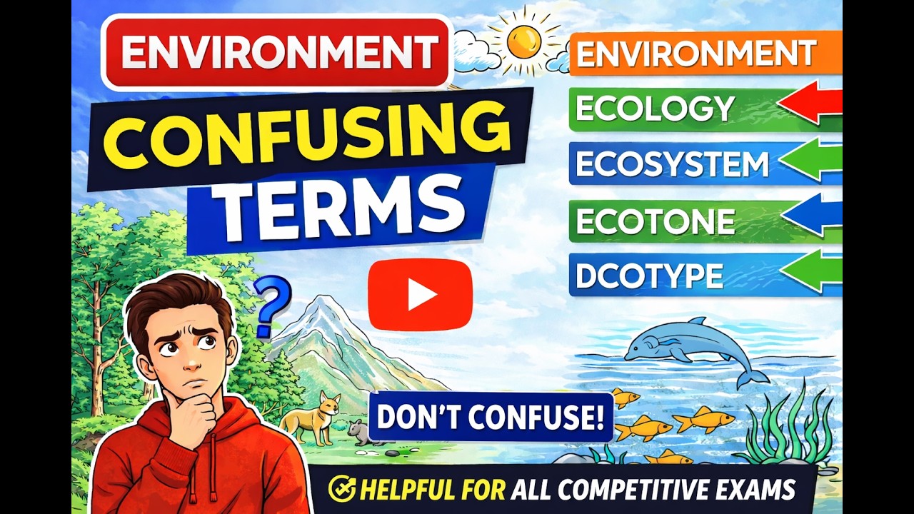 Are you confused between Environment, Ecology, Ecosystem, Ecotone, and Ecotype?Don’t Confuse Again!