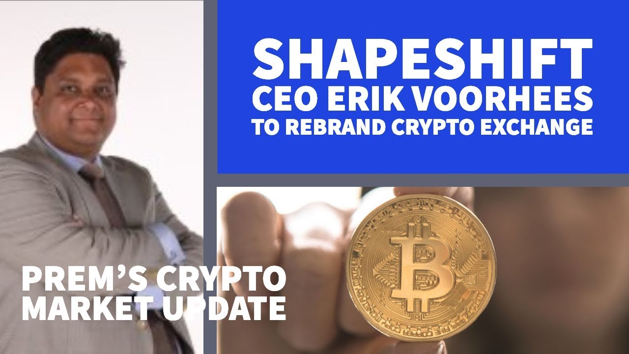 ShapeShift CEO Erik Voorhees to Rebrand Crypto Exchange