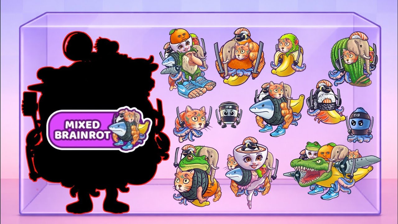 Merge Fellas Mixed Brainrot Gameplay Walkthrough Reaching Max Level x2 Brainrot Update | Meo Gaming