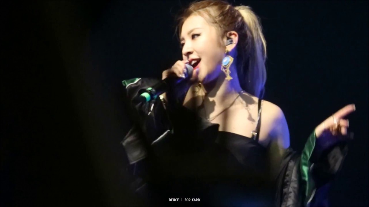 180121 KARD Jiwoo(카드 전지우) - Really Really (WINNER 위너) @ WILD KARD in SG