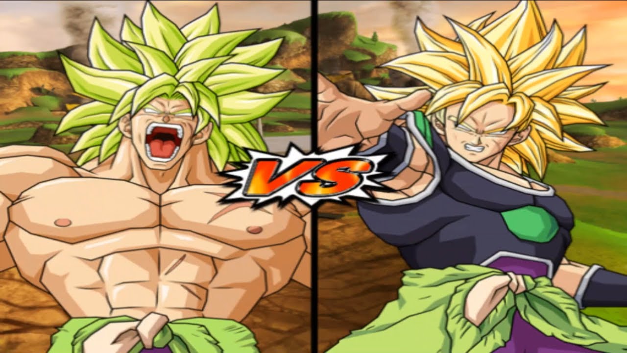 DBZ Budokai Tenkaichi 4 - Broly LSSJ VS Broly SSJ