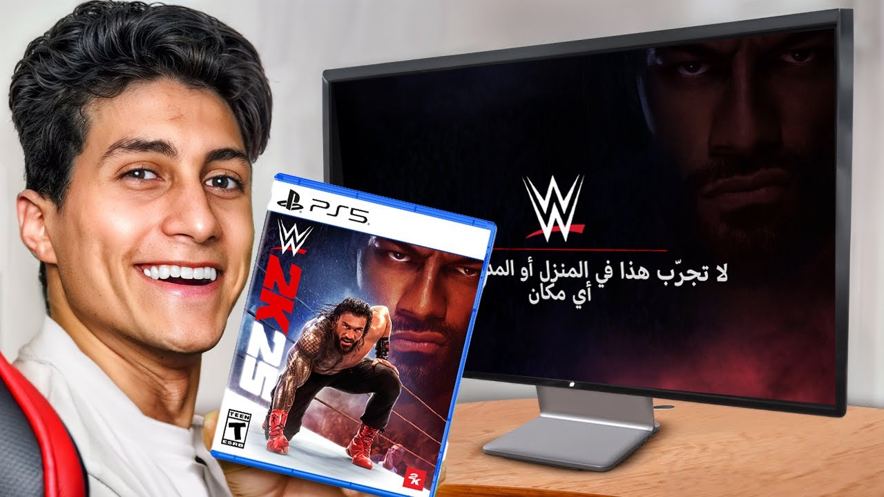 وأخيراً أول تجربة للعبة المصارعة WWE2K25