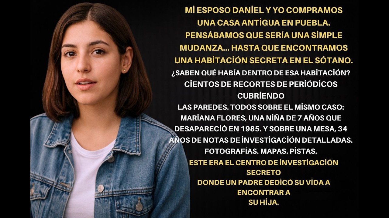 Encontramos una Puerta SECRETA en el Sótano Resolvimos un Caso de NIÑA DESAPARECIDA de Hace 40 Años