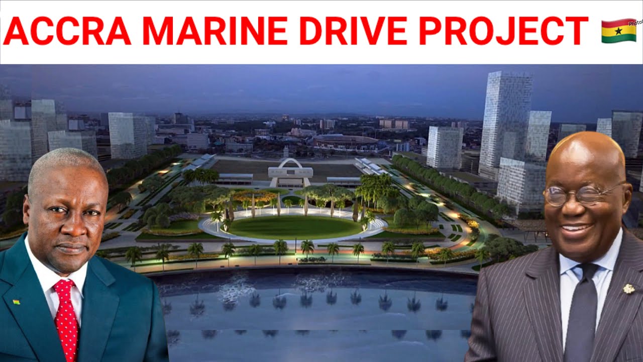 Ghana’s Biggest Tourism Project, The $10Billion Accra Marine Drive Project Is Com…🇬🇭