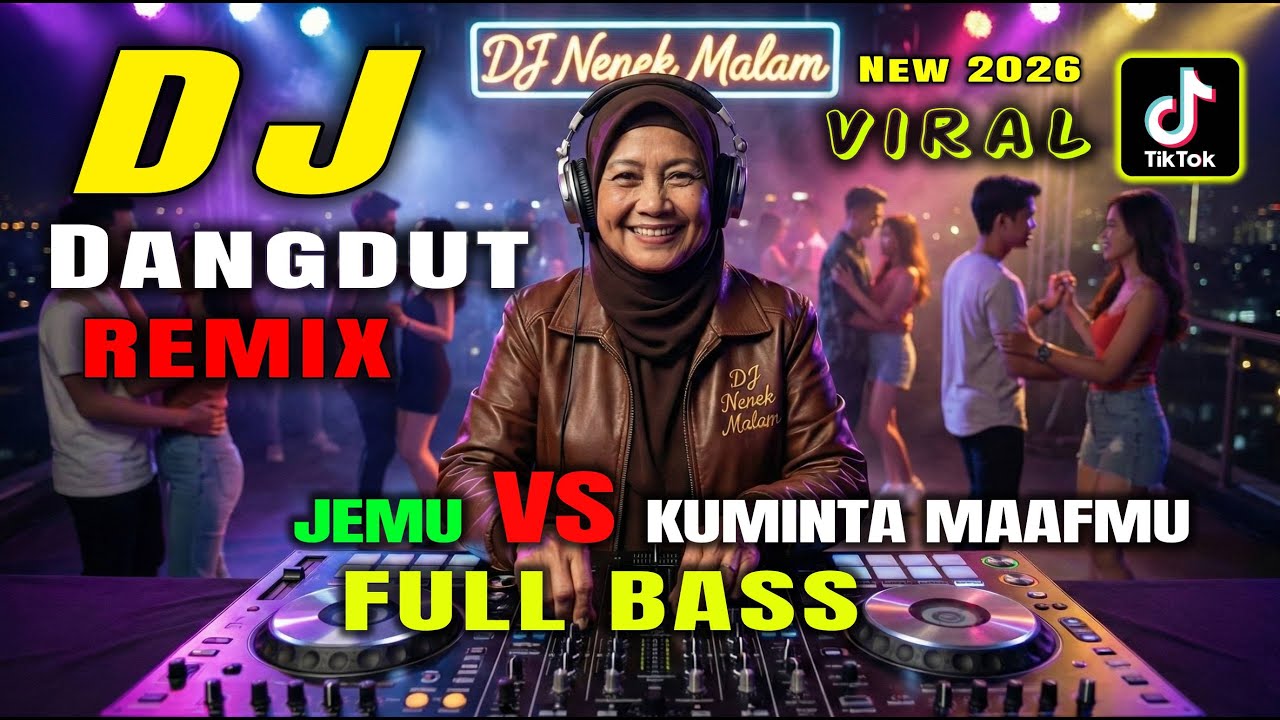 DJ Nenek Malam Terbaru 2026 🔥 DJ Dangdut Remix Jemu vs Kuminta Maafmu Viral