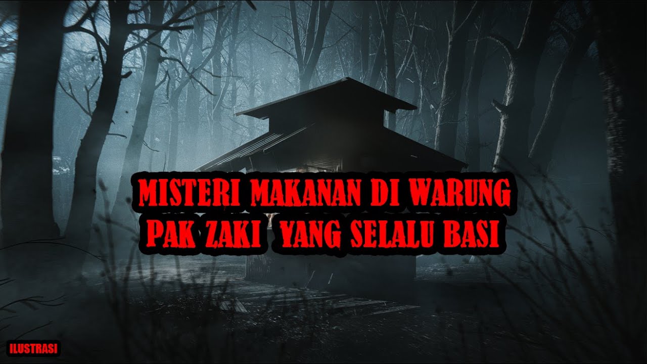MISTERI MAKANAN DI WARUNG PAK ZAKI YANG SELALU BASI - CERITA MISTIS