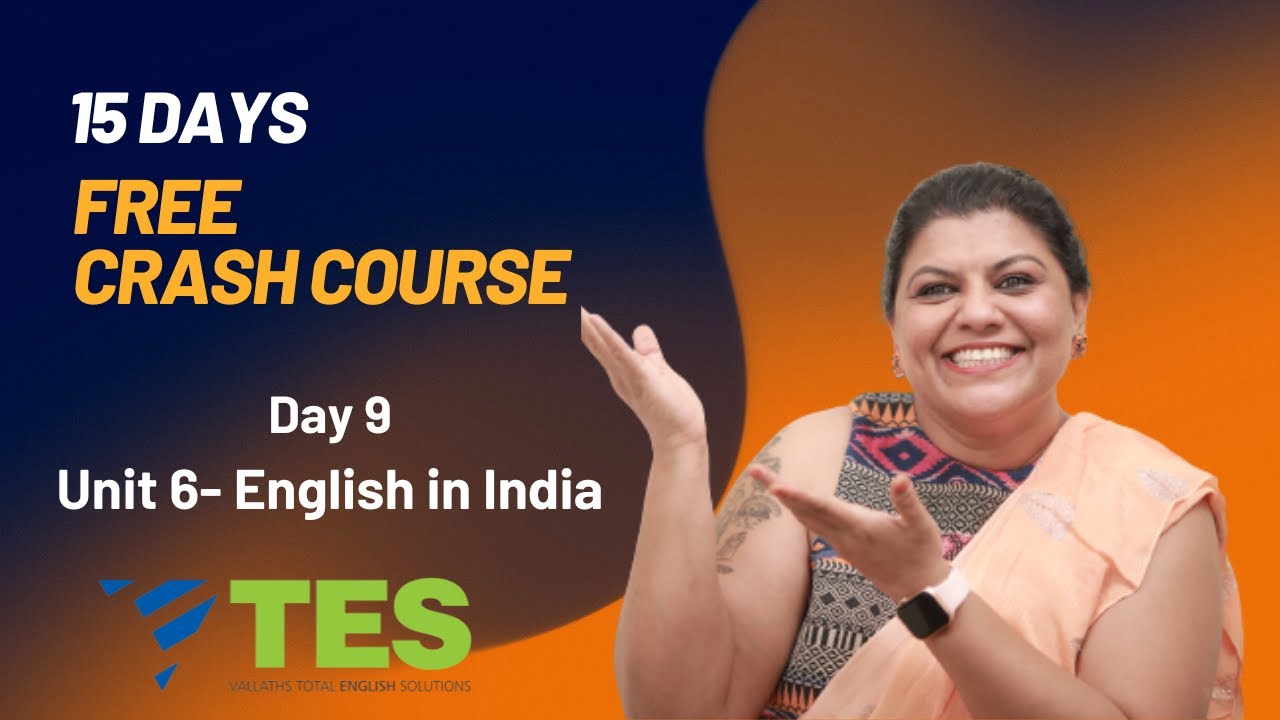 Crash Course Day 9: Unit 6- English in India | NTA NET |Kalyani Vallath | NET English | Free course