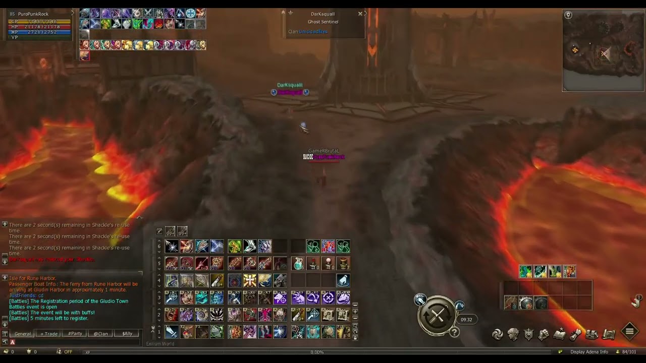Hell Knight PVP L2 H5 - Clan Suporte EsquadrãoSuicida - PuroPunkRock Pt 10