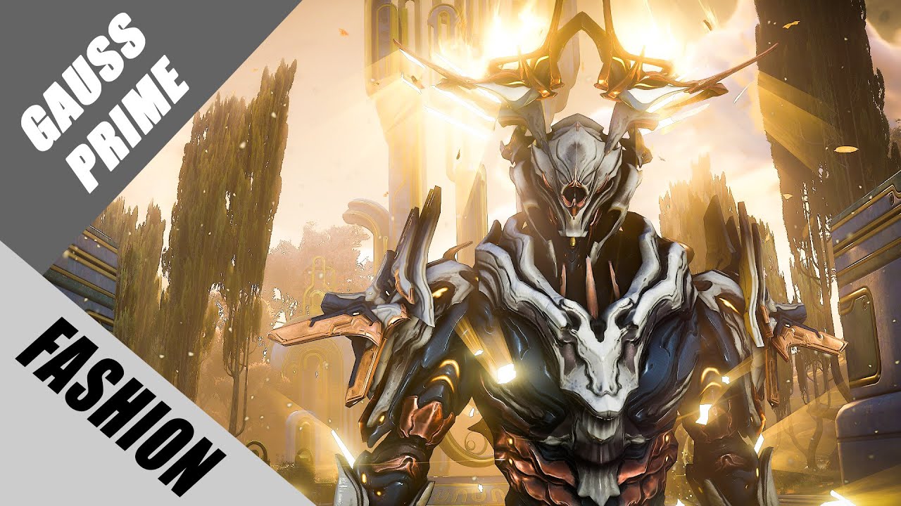 Warframe | Fashion Frame | Gauss Prime : Sacred Radiance