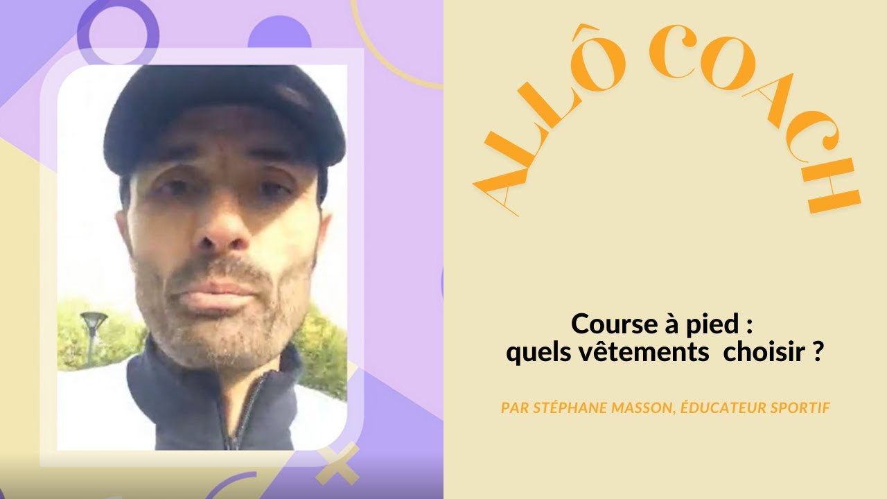 Comment choisir ses vêtements de running, automne-hiver ? [par Stéphane Masson, éducateur sportif ]