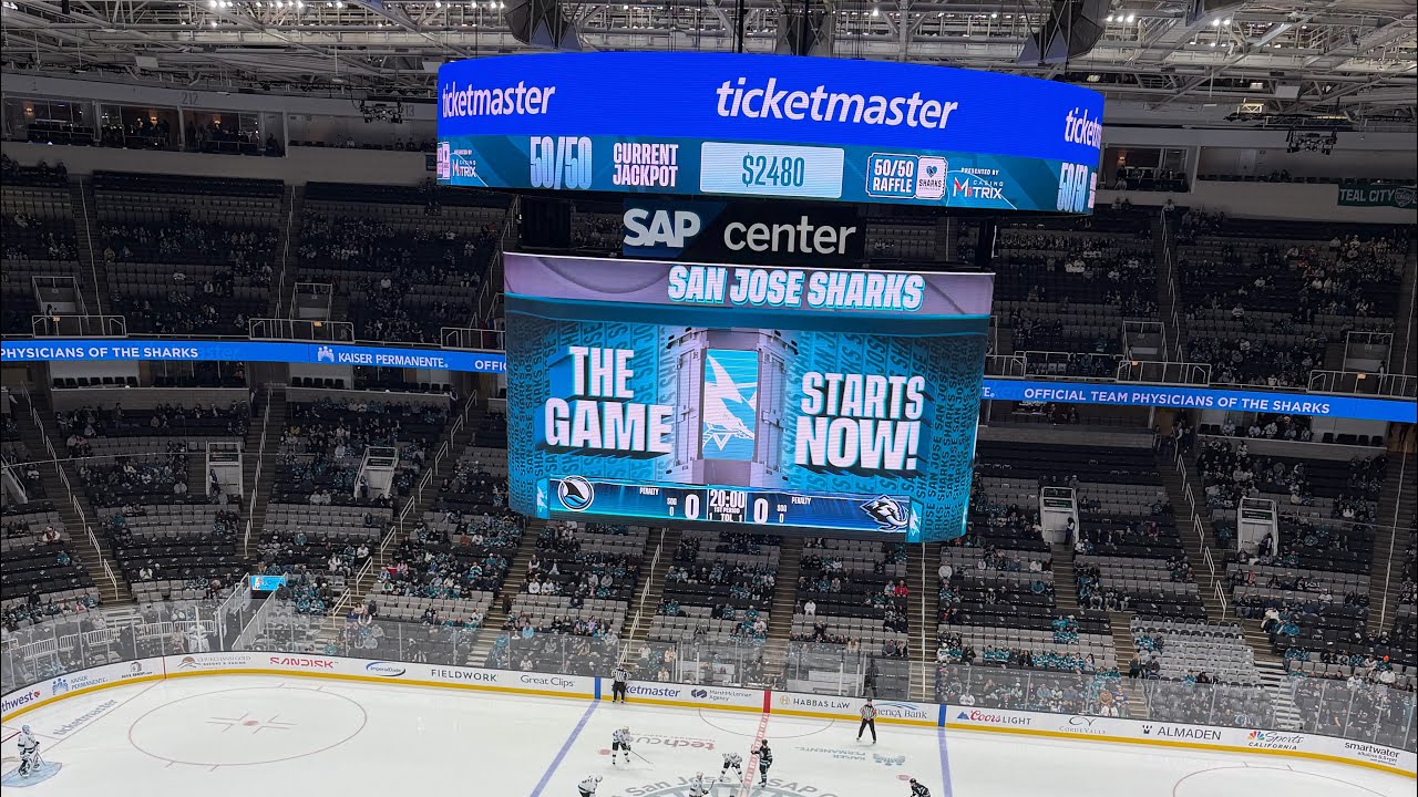 Starting the month off with a bang! Sharks vs Mammoth (mini gameday vlog) 