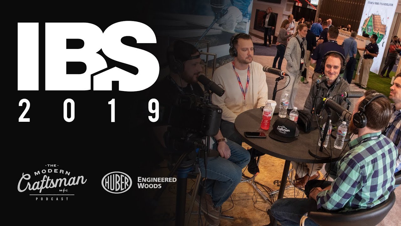 The Modern Craftsman at the Huber booth at IBS 2019