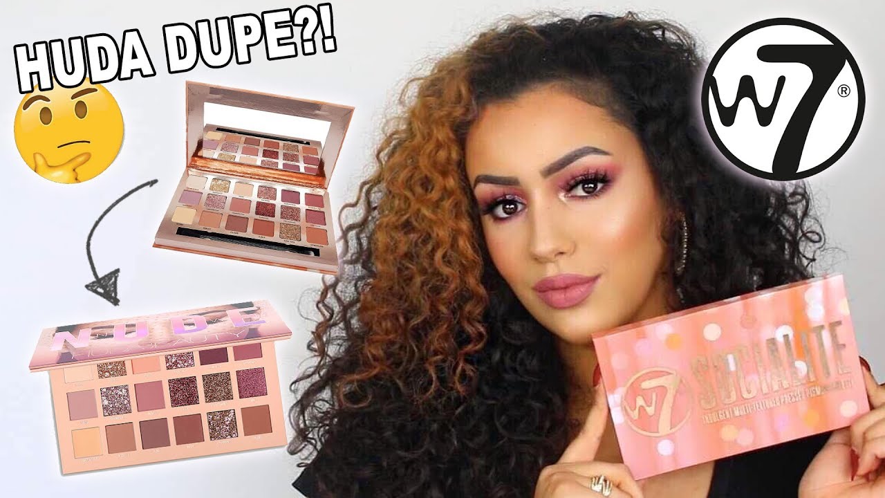 W7 SOCIALITE PALETTE REVIEW *HUDABEAUTY DUPE?!*