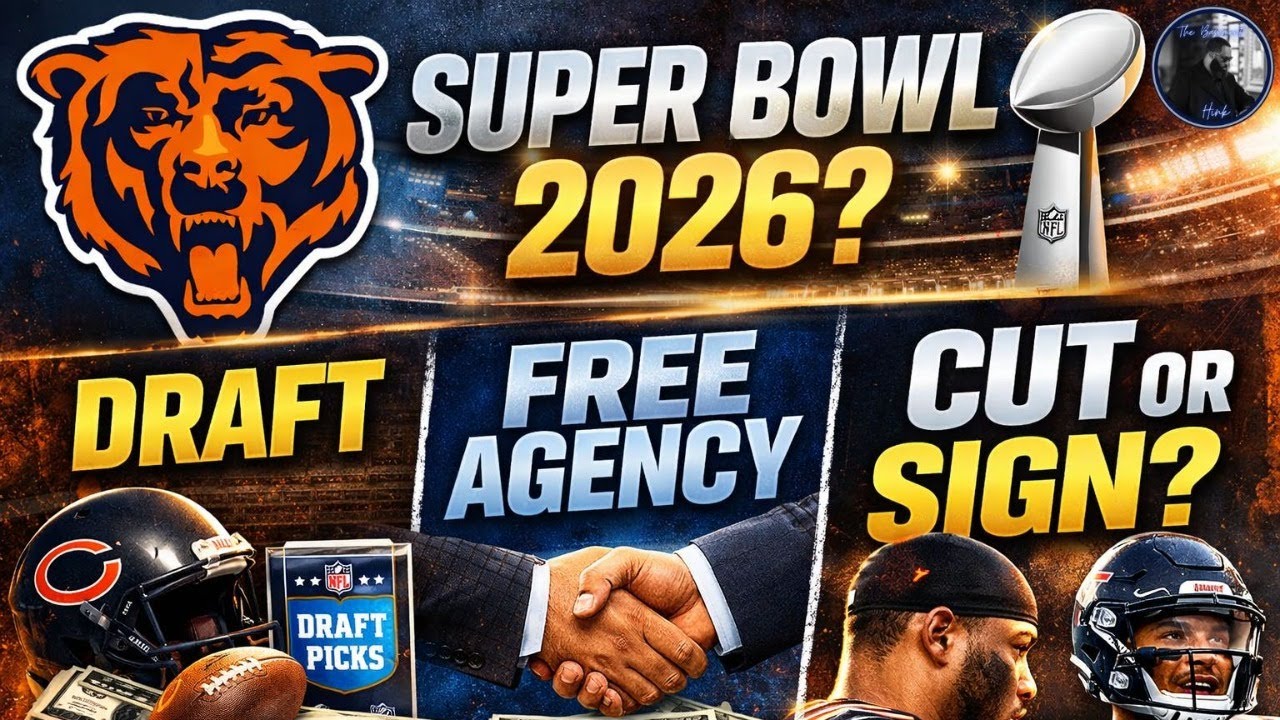Fixing the Chicago Bears: The 2026-27 Blueprint (Draft, Free Agency & Tough Decisions)