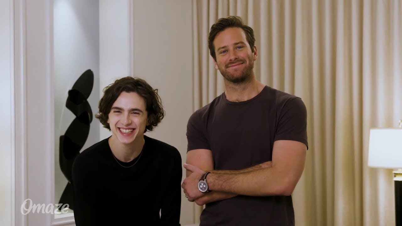 Armie Hammer & Timothée Chalamet cute moments (Part 9)