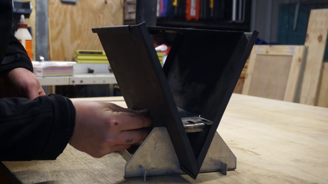 DIY Flat Pack Hot Tent Stove