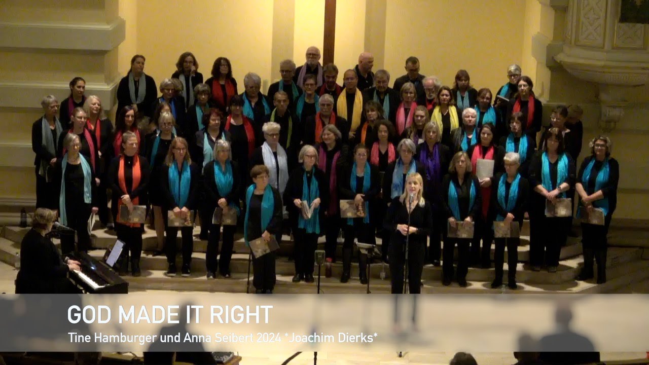 God Made It Right - Gospelworkshop Tine Hamburger 2024 - , Joachim Dierks